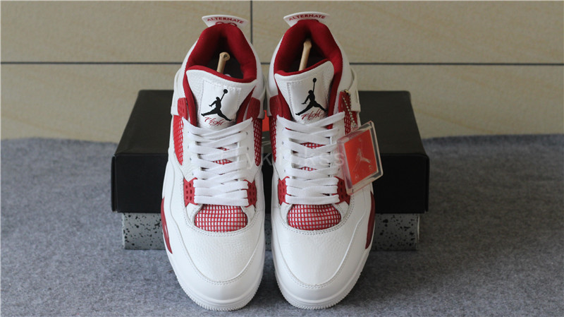 Air Jordan 4 Retro Low Alternate 89 White Red